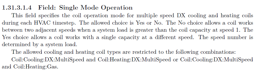 Explaination of Single Mode Operation in I/O Document