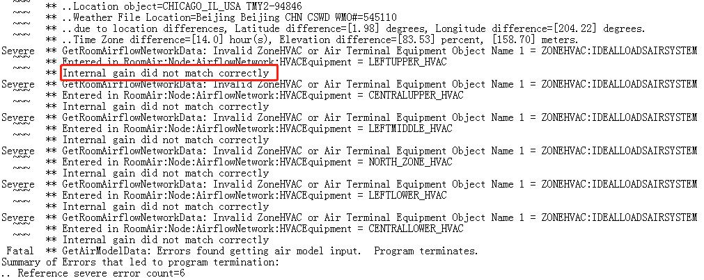 example of energyplus idf file for hvac simulation