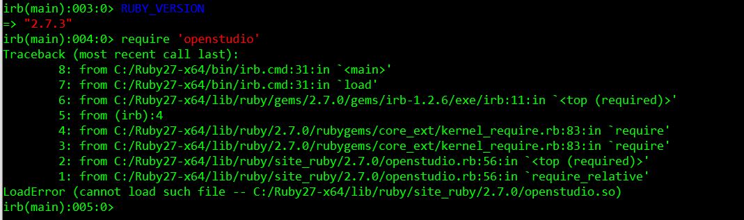 irb terminal error