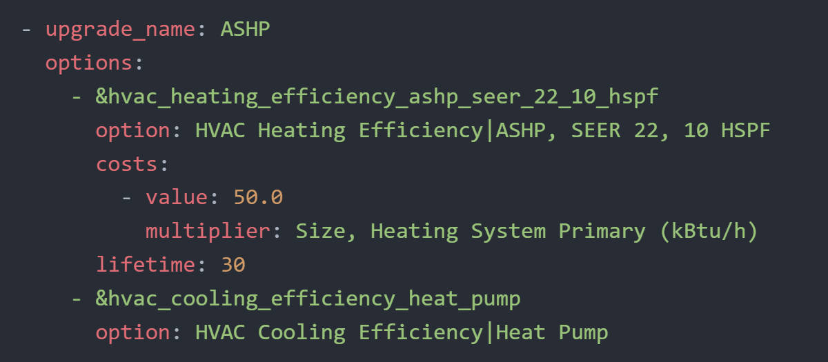 central ASHP example NREL